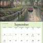 Thomas Kinkade Gardens of Grace 2026 Wall Calendar with Scripture