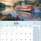 Thomas Kinkade Special Collector's Edition 2026 Deluxe Wall Calendar with Print
