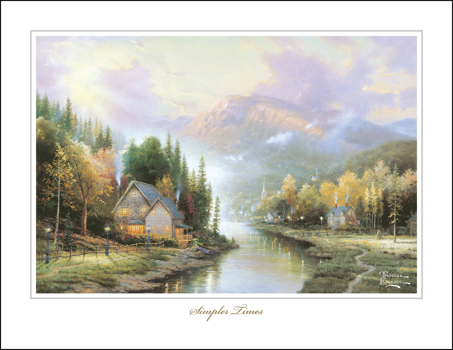 Thomas Kinkade Special Collector's Edition 2026 Deluxe Wall Calendar with Print