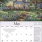 Thomas Kinkade Collector's Scripture Edition 2026 Deluxe Wall Calendar + Print