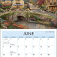 Thomas Kinkade Studios 2026 Deluxe Wall Calendar