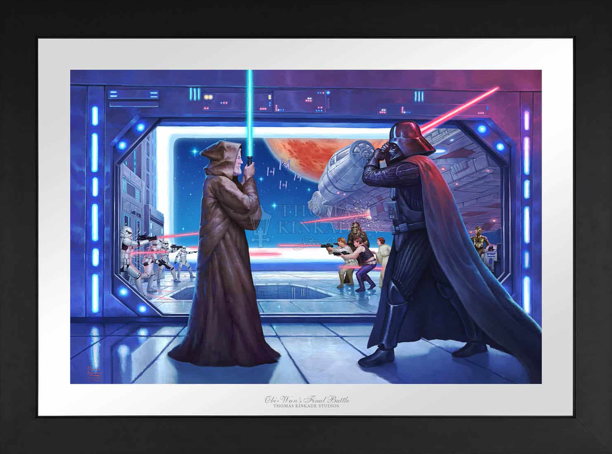 Obi-Wan's™ Final Battle - Limited Edition Paper