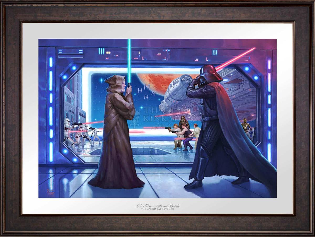 Obi-Wan's™ Final Battle - Limited Edition Paper