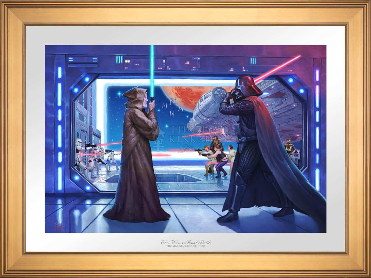 Obi-Wan's™ Final Battle - Limited Edition Paper