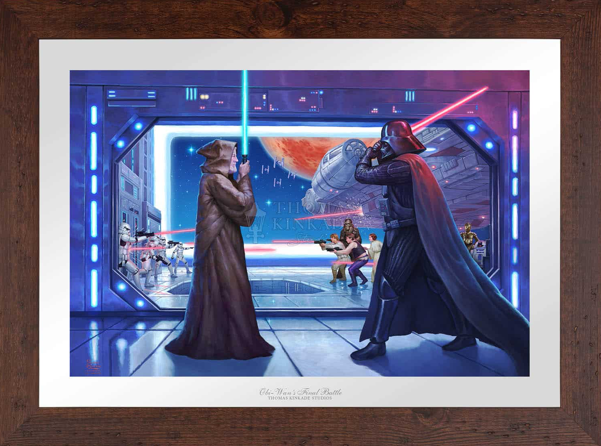 Obi-Wan's™ Final Battle - Limited Edition Paper