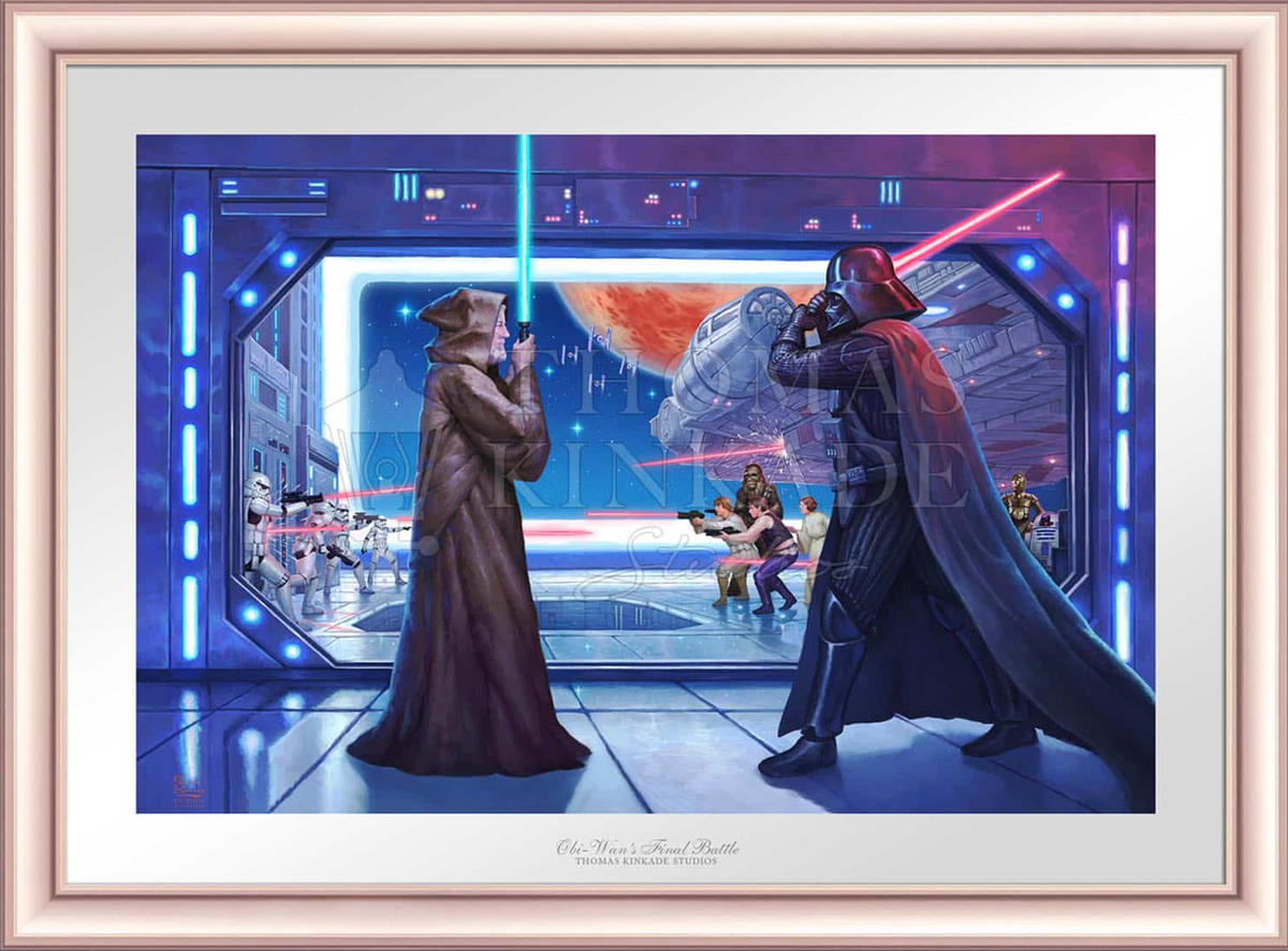 Obi-Wan's™ Final Battle - Limited Edition Paper