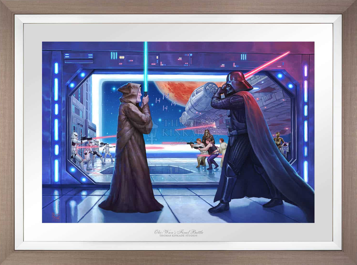 Obi-Wan's™ Final Battle - Limited Edition Paper