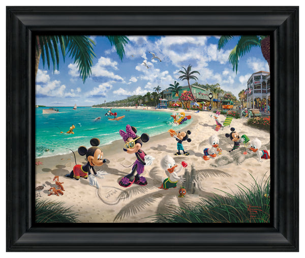 【としくん】Disney ミッキー＆ミニー3Dシルクスクリーン BSV_DisneyMickeyAndMinnieInFlo