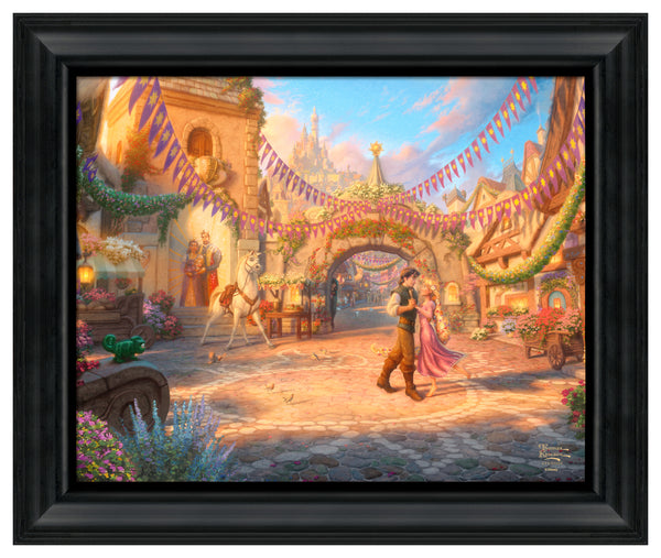 Shop Disney Rapunzel Dancing in the Sunlit Courtyard - 16