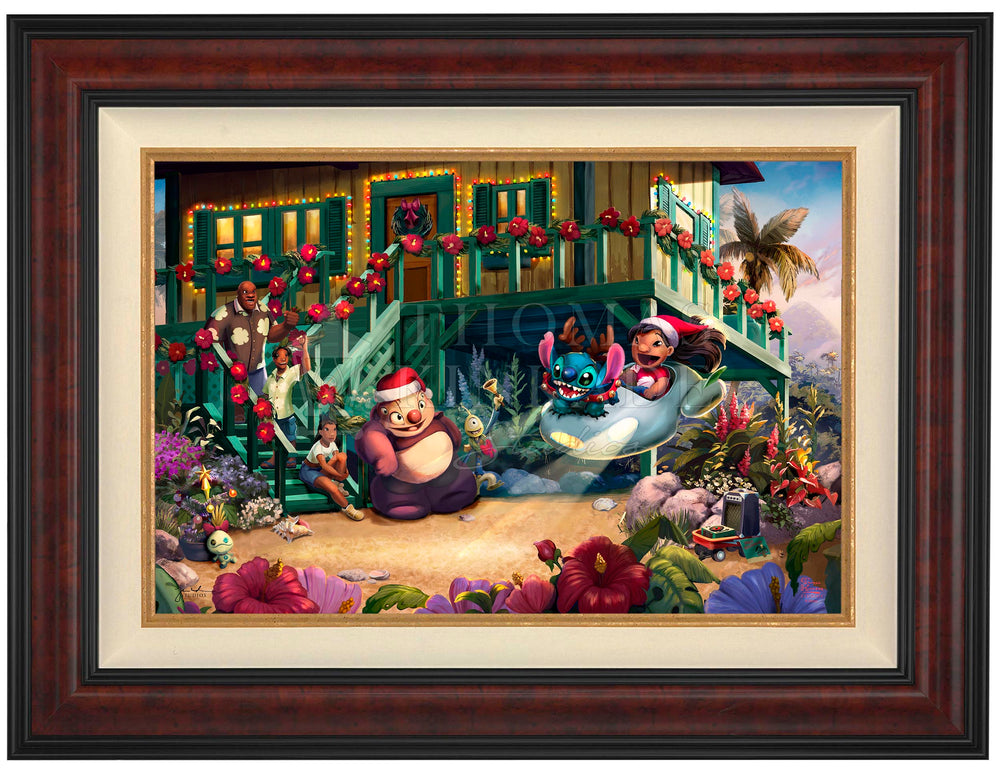 Disney Lilo and Stitch Aloha Christmas - Limited Edition Canvas