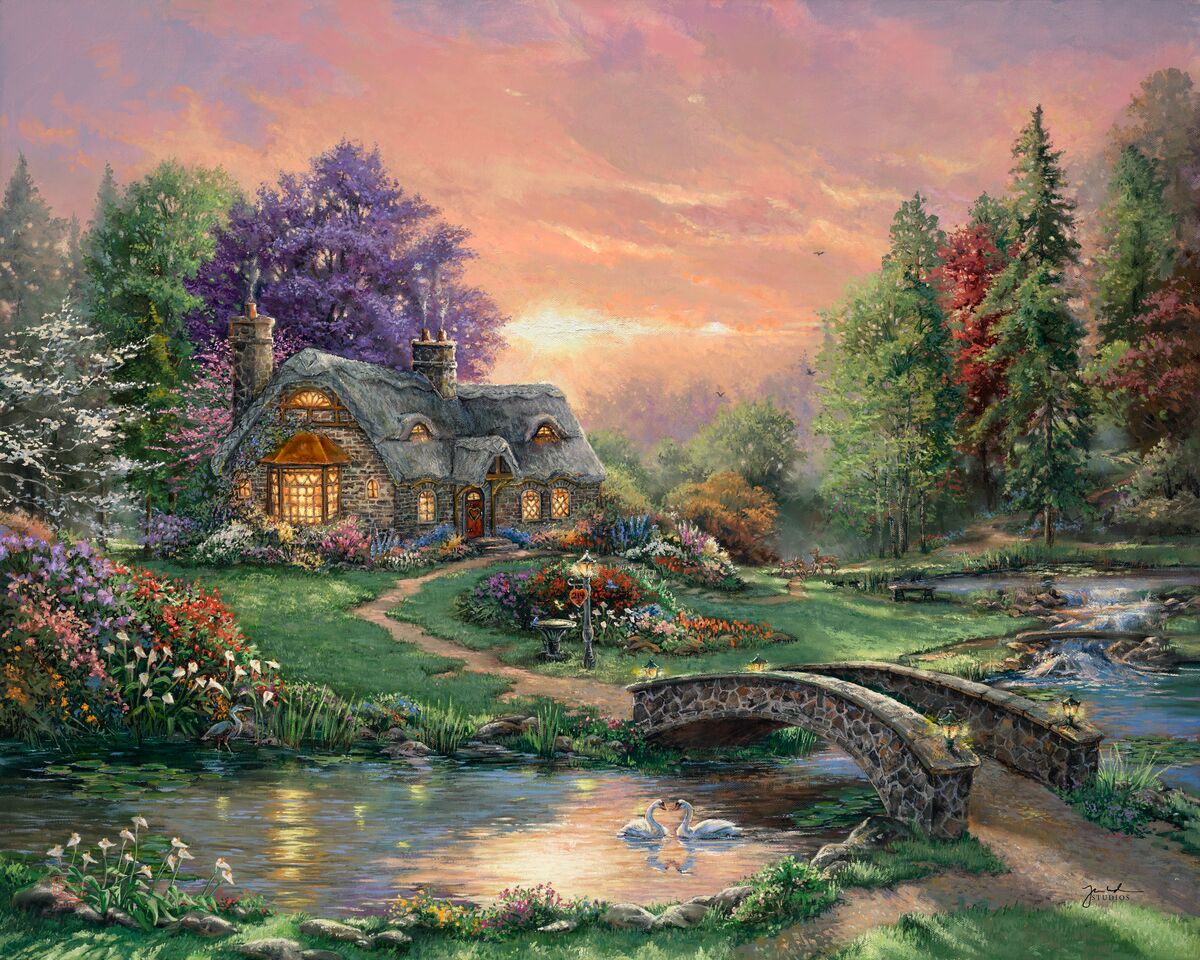 Thomas Kinkade Studios - Limited Edition Paintings, Wall Art & Decor