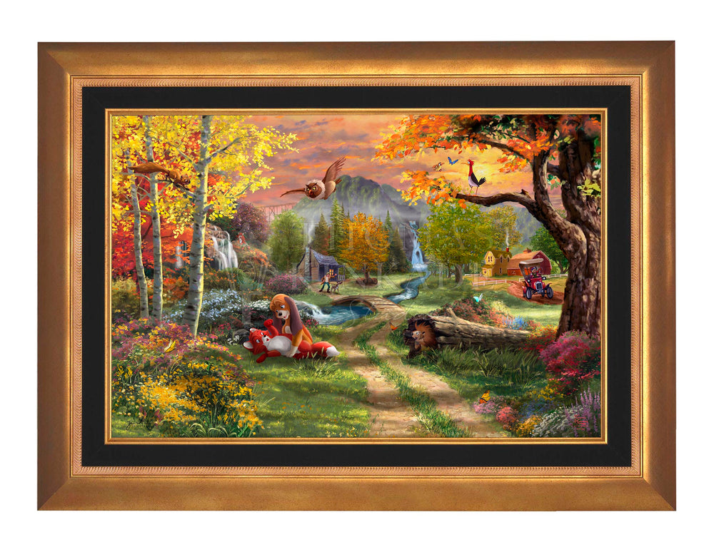 Disney The Fox and the Hound - Jewel Edition Art