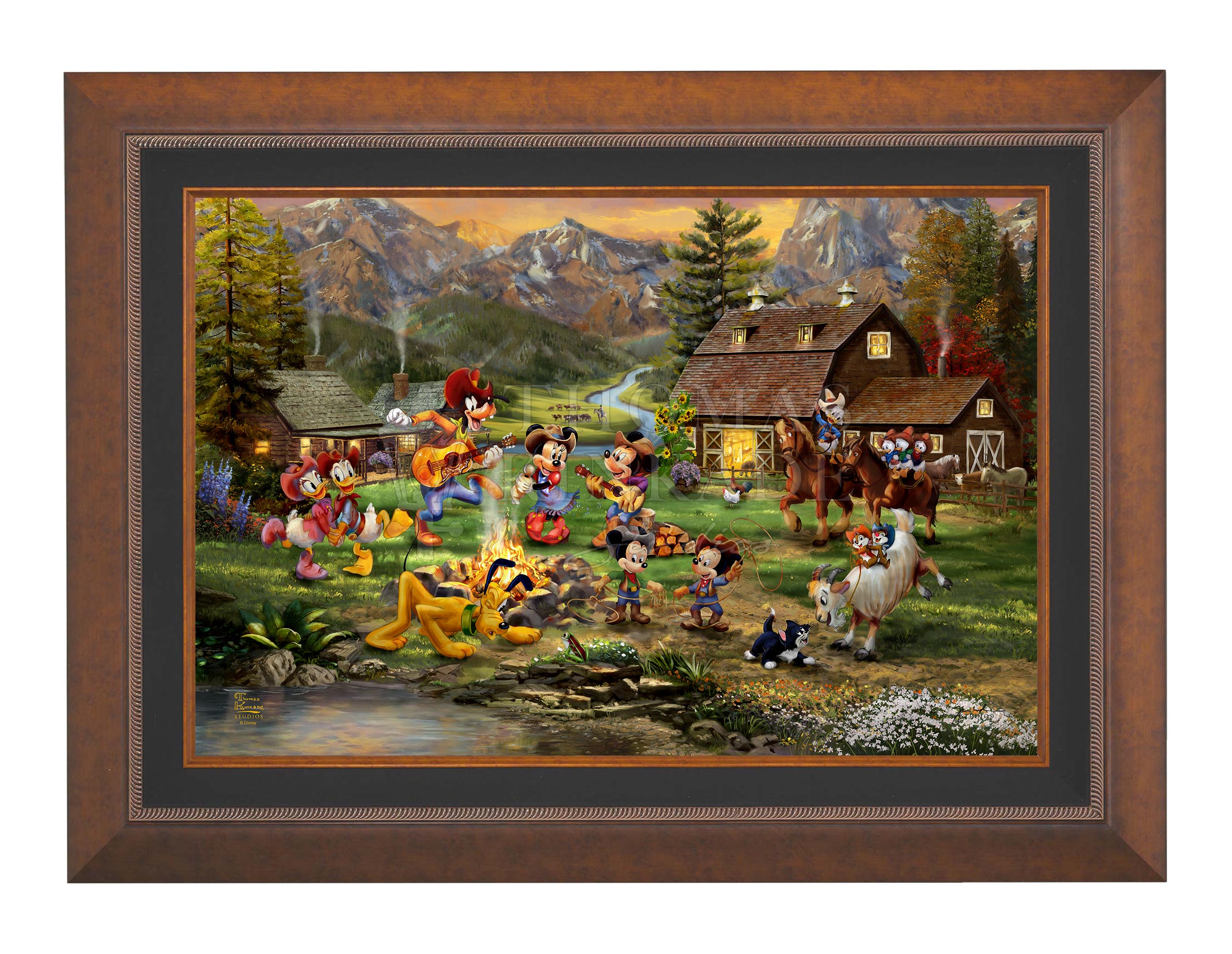 L*J様 新品　WDW限定 ディズニー　アート　ミシェルセントローレン Shop Disney Mickey and Minnie Rocky Mountain Round-Up - Jewel