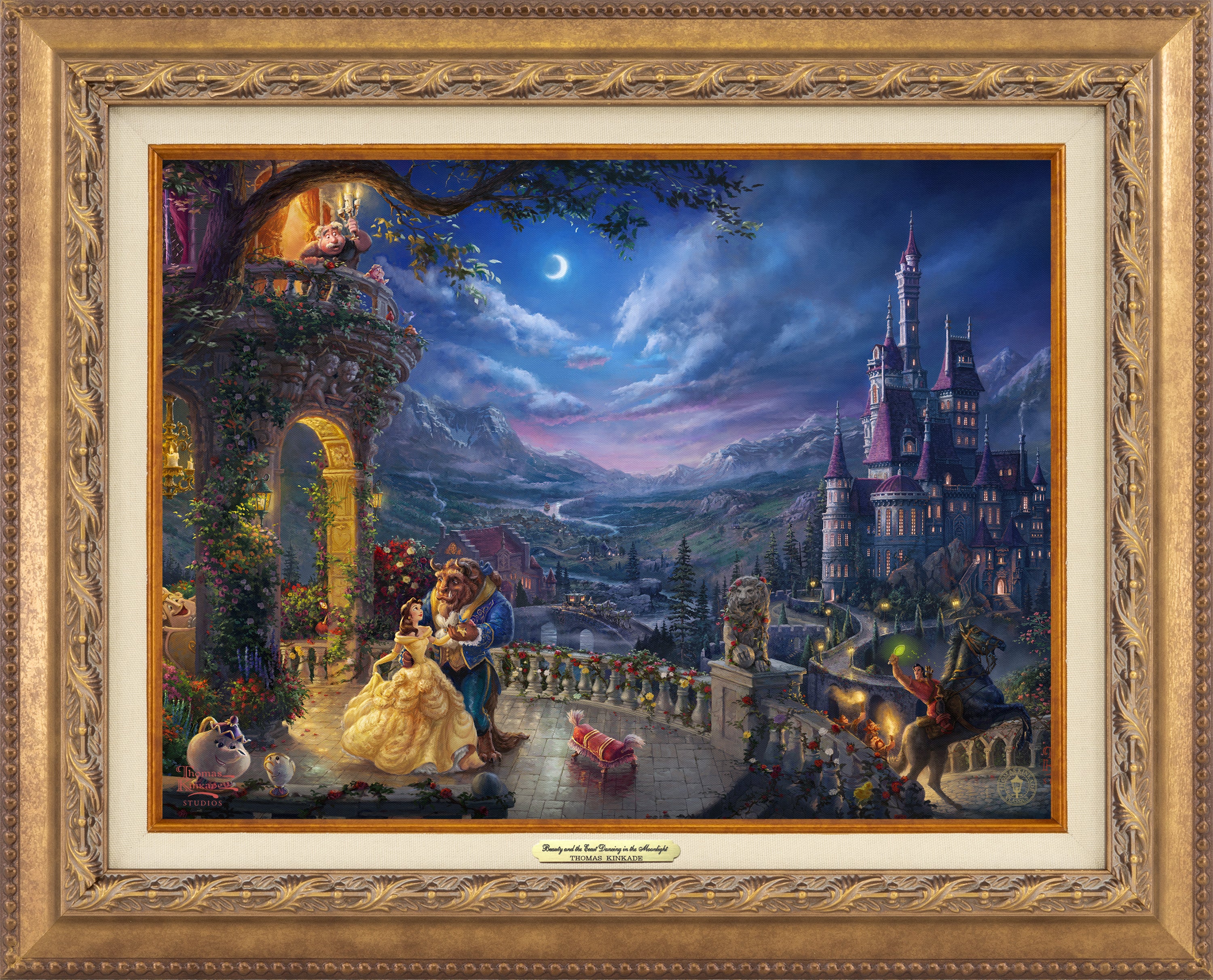 Shop Disney Beauty and the Beast Dancing in the Moonlight - Canvas