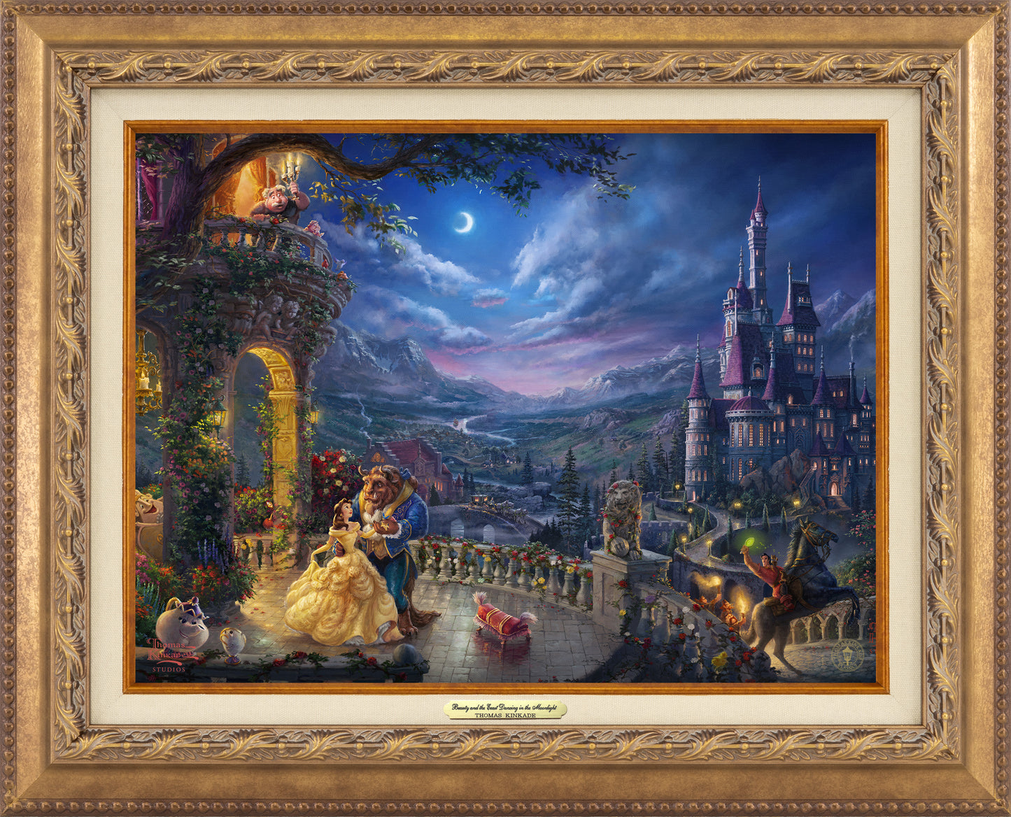 Disney Beauty and the Beast Dancing in the Moonlight - Canvas Classics