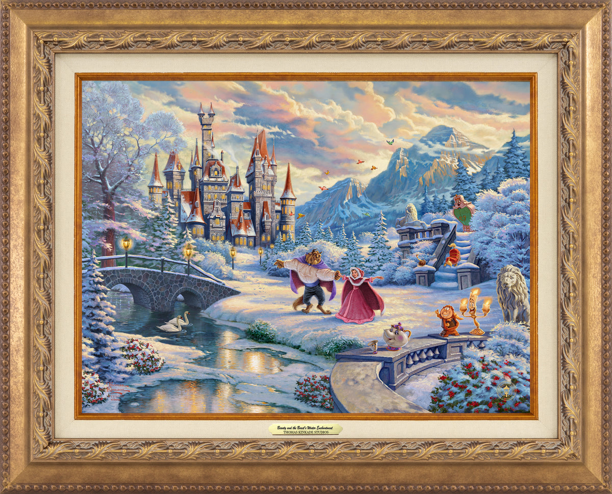 Disney Beauty and the Beast's Winter Enchantment - Canvas Classics