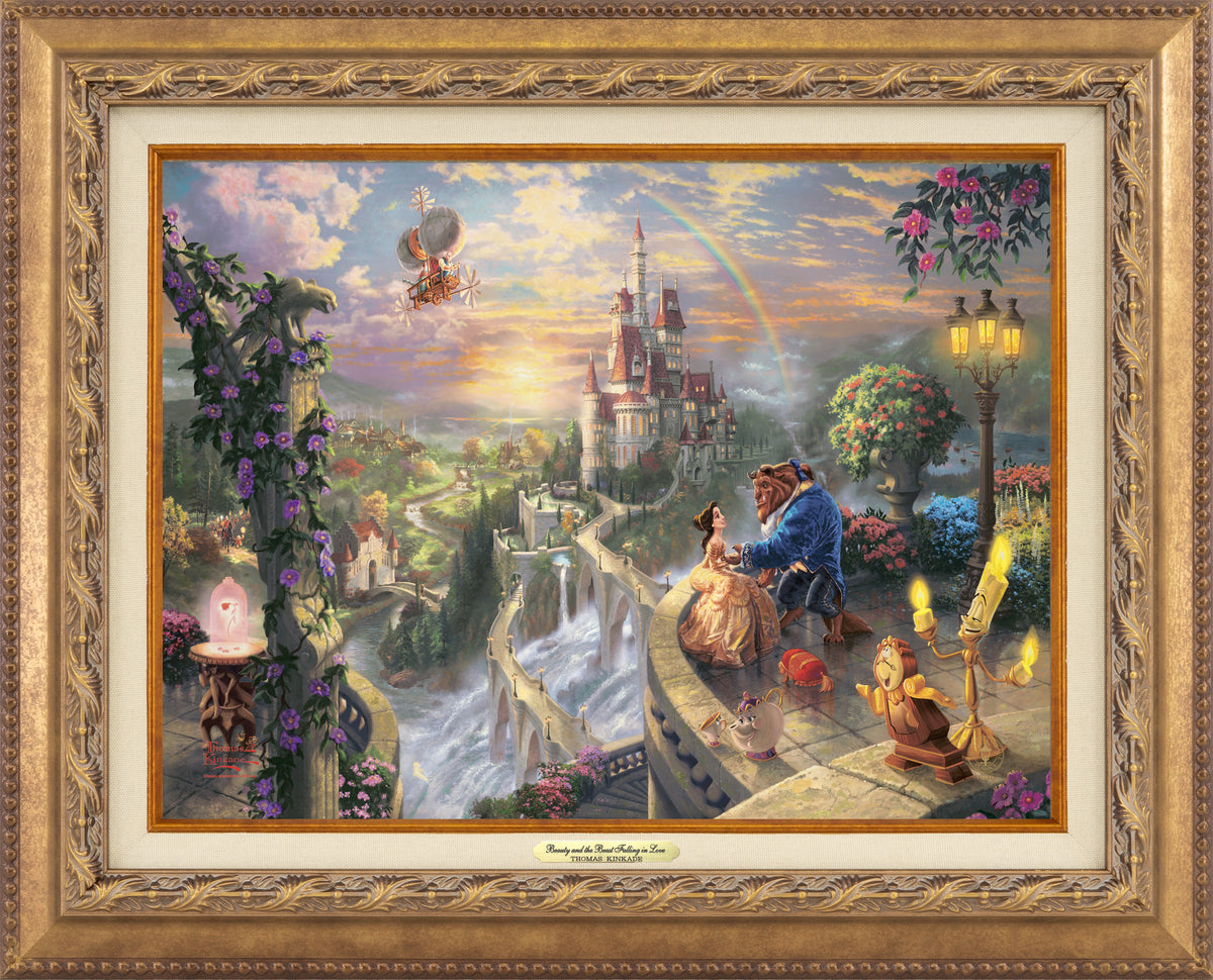 Disney Beauty and the Beast Falling in Love - Canvas Classics