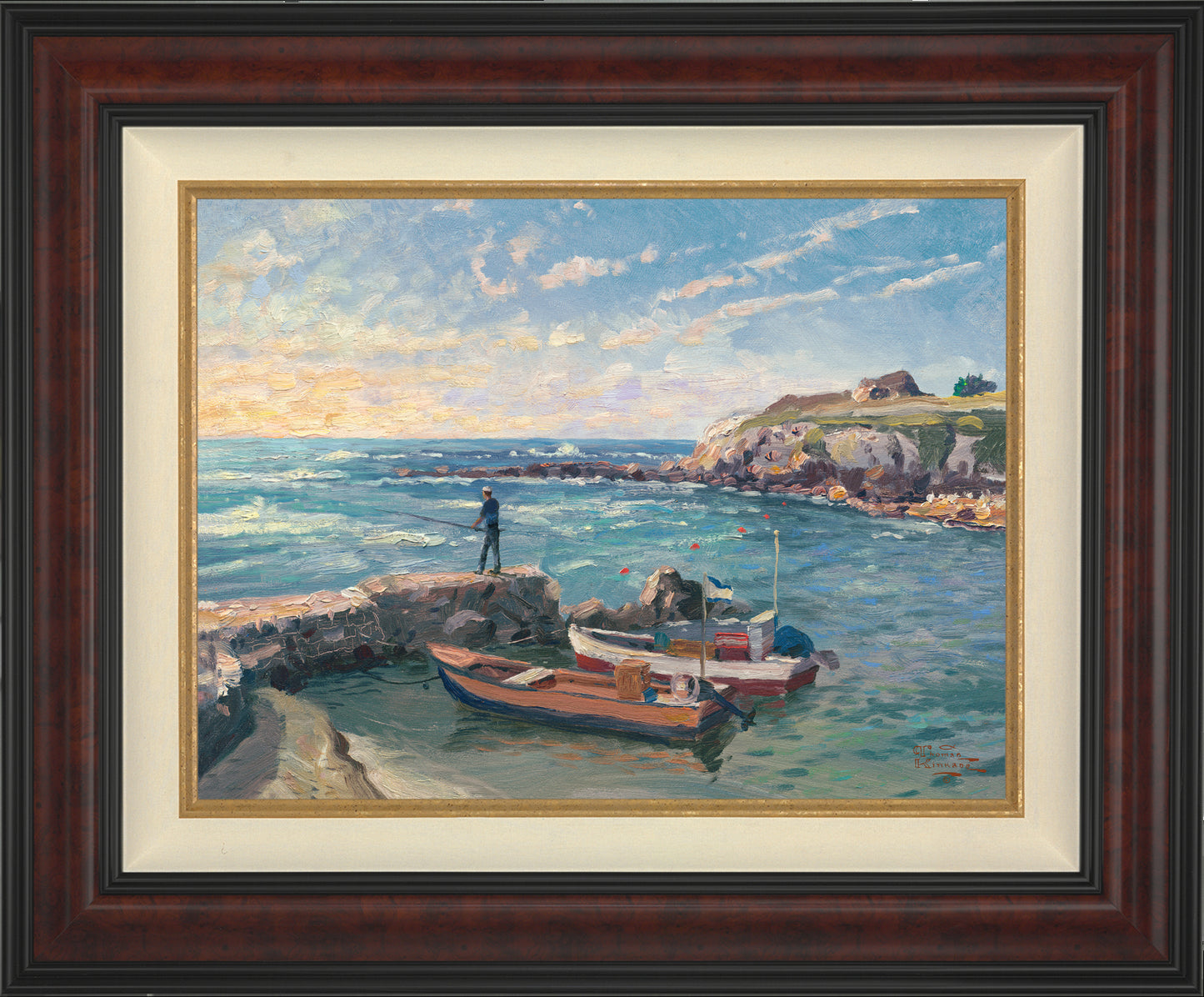 *RARE* Caesarea Artist Proof Canvas Burl 18" x 24" #1