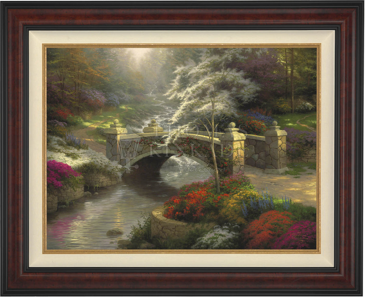 *RARE* Bridge of Hope Canvas Burl 30" x 40" #11