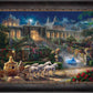 Disney Clock Strikes Midnight - Limited Edition Canvas