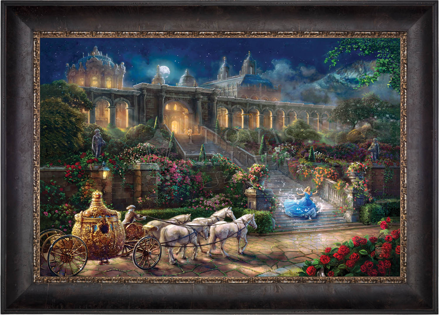 Disney Clock Strikes Midnight - Limited Edition Canvas