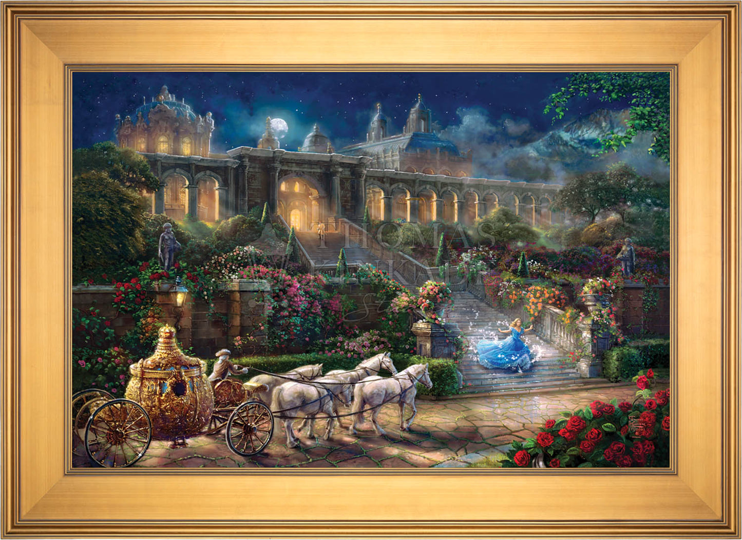 Disney Clock Strikes Midnight - Limited Edition Canvas