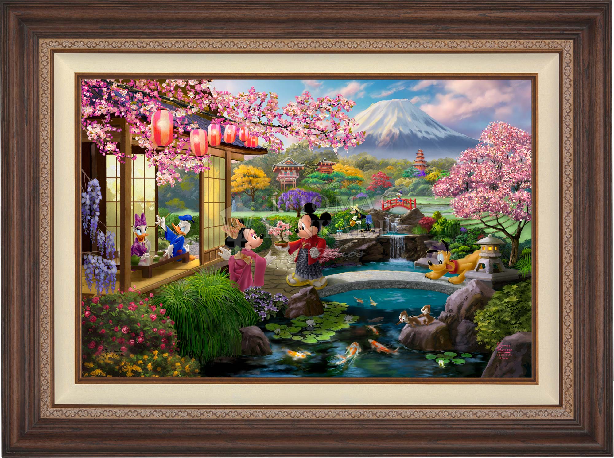 Disney Mickey and Minnie in Japan - Jewel Edition Art