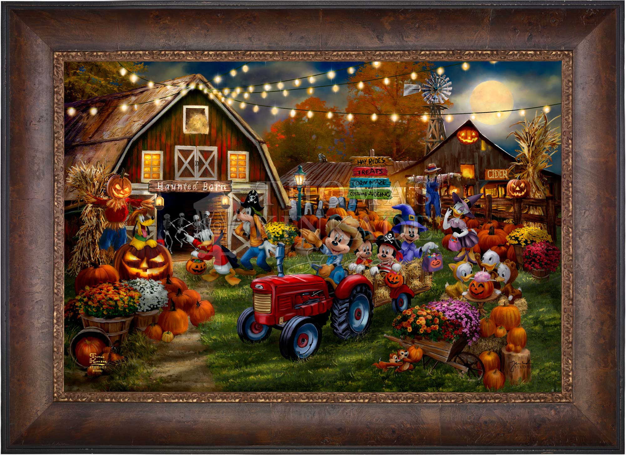 Disney Mickey and Minnie Pumpkin Festival - Jewel Edition Art
