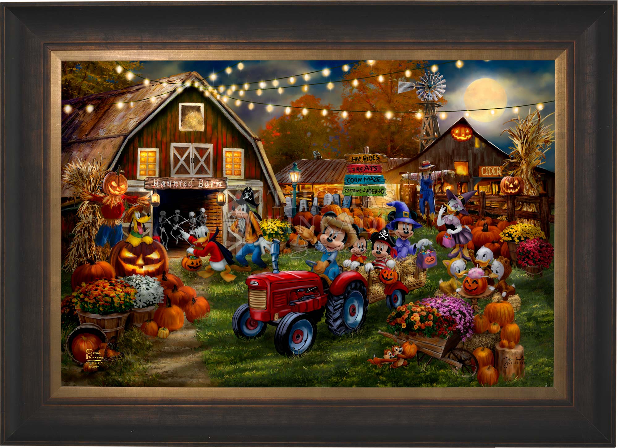 Disney Mickey and Minnie Pumpkin Festival - Jewel Edition Art
