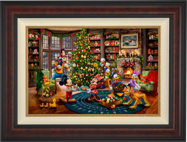 Disney Mickey and Minnie Trimming the Tree - Limited Edition