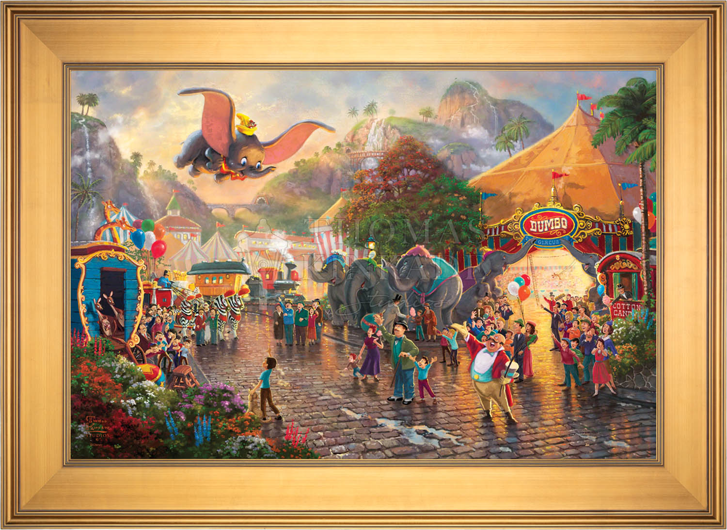 Shop Disney Dumbo - Limited Edition Canvas Wall Art From Thomas