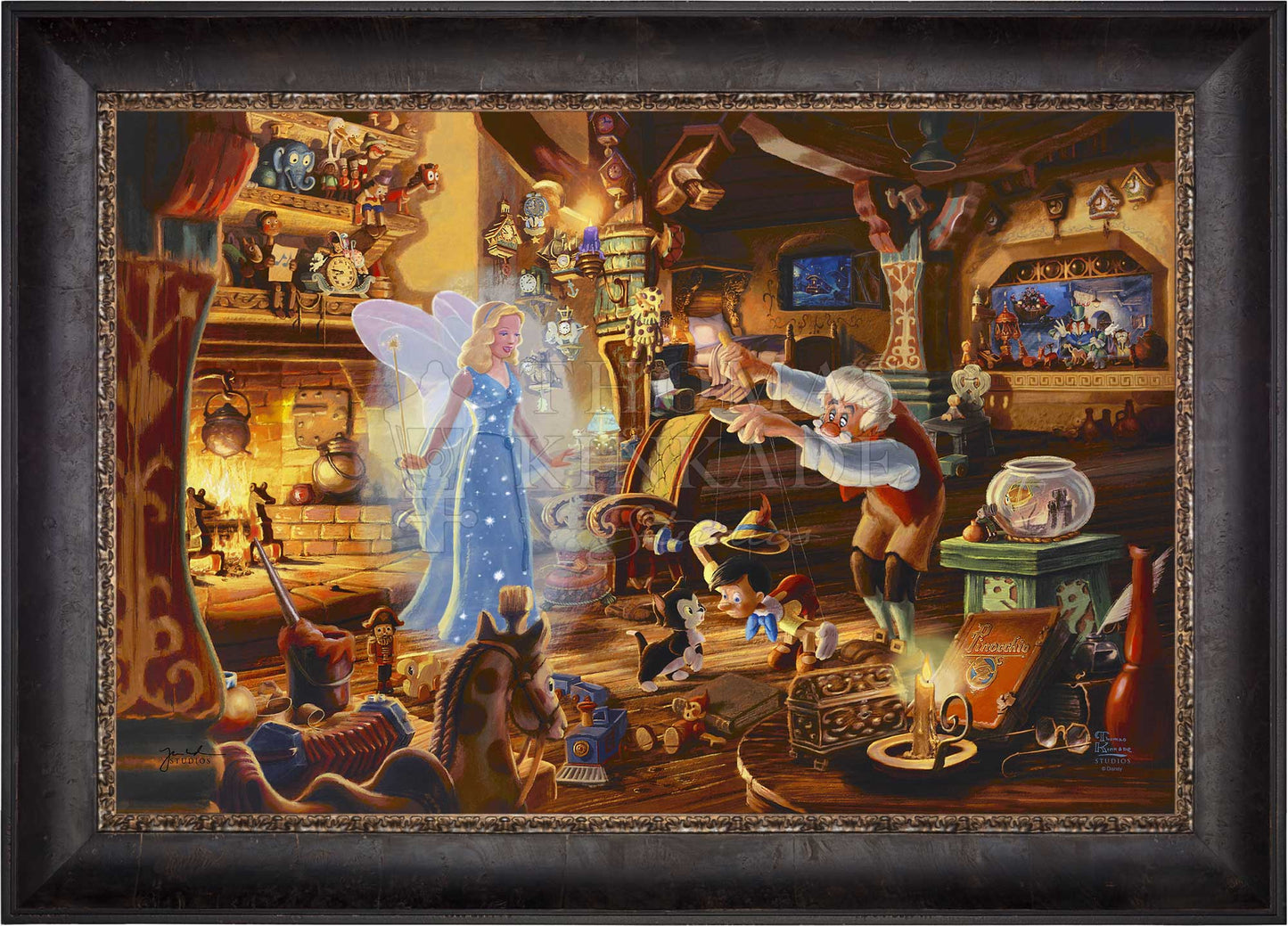 Disney Geppetto's Pinocchio - Limited Edition Canvas