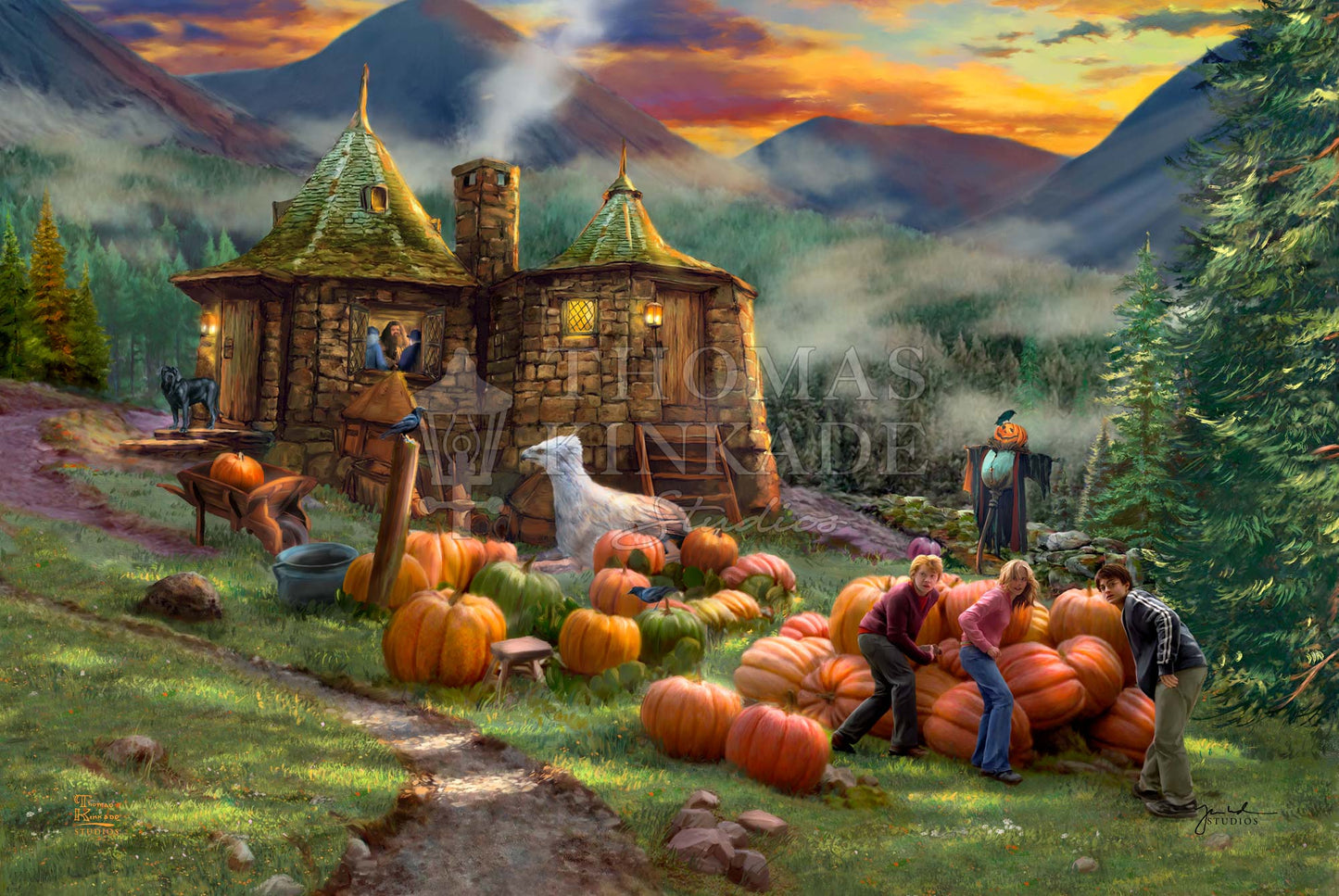 Harry Potter™ Hagrid's Hut - Limited Edition Canvas