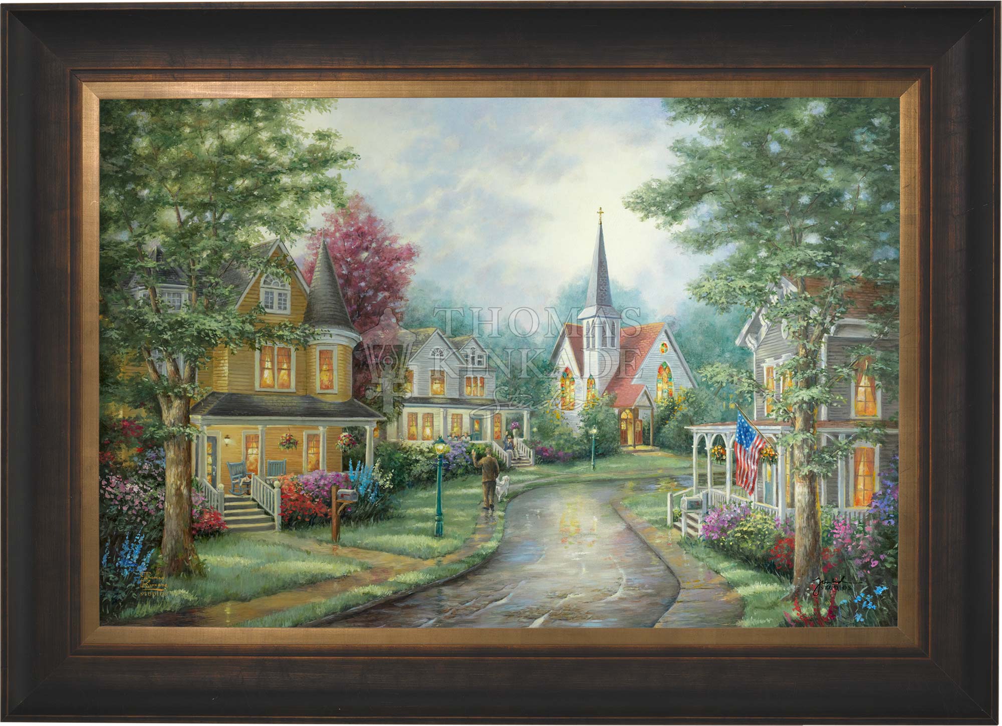 Dove、Lake Afternoon、希少画集画、新品額付