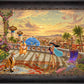 Disney Jasmine Dancing in the Desert Sunset - Limited Edition Canvas