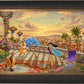 Disney Jasmine Dancing in the Desert Sunset - Limited Edition Canvas