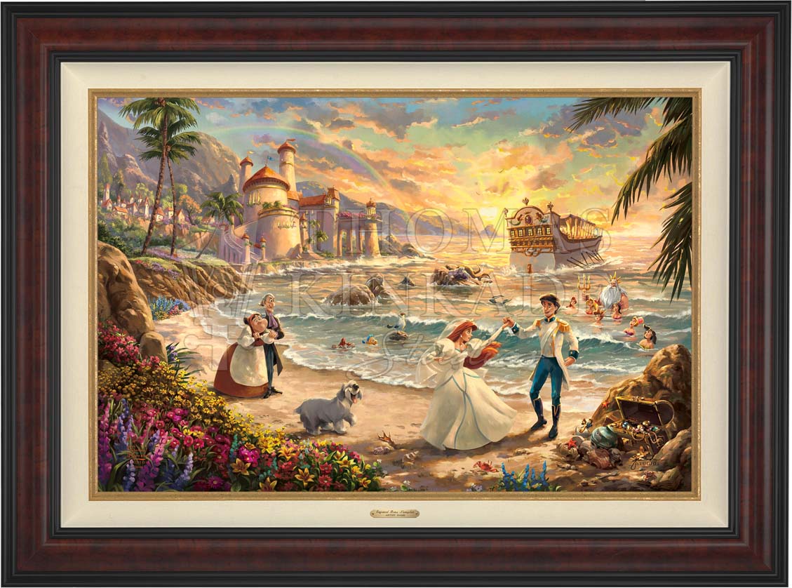 Disney The Little Mermaid Celebration of Love - Limited Edition Canvas