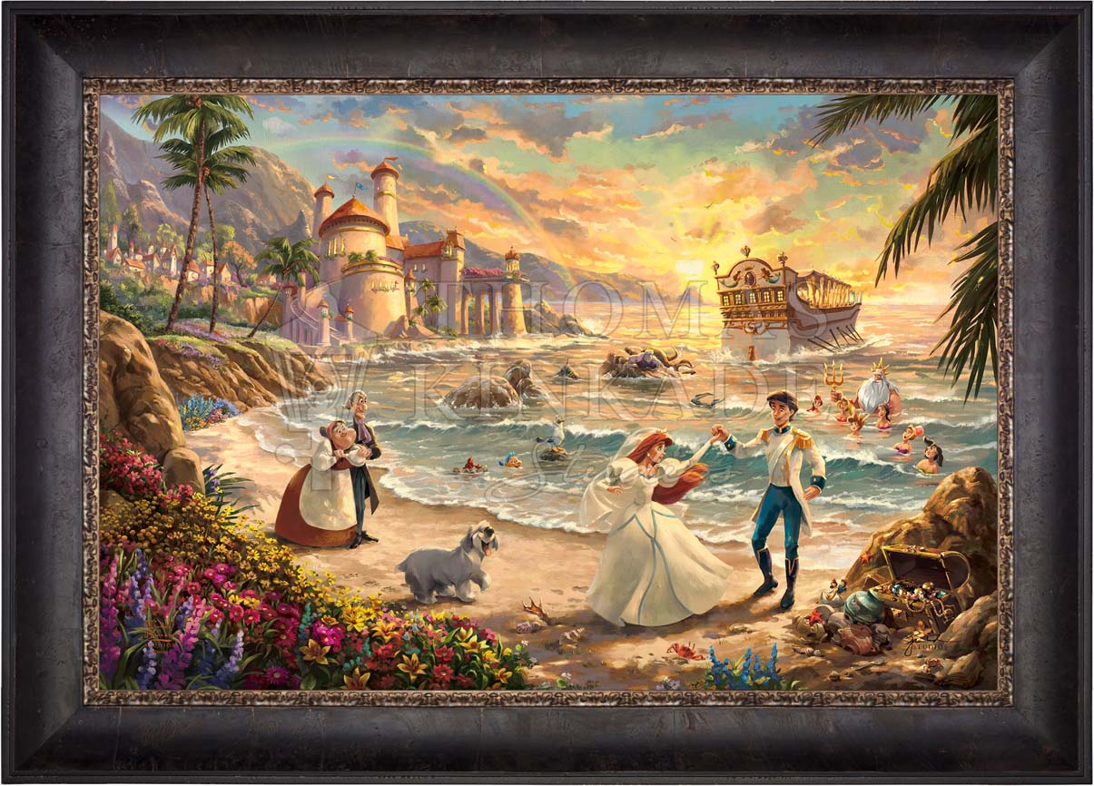 Disney The Little Mermaid Celebration of Love - Limited Edition Canvas