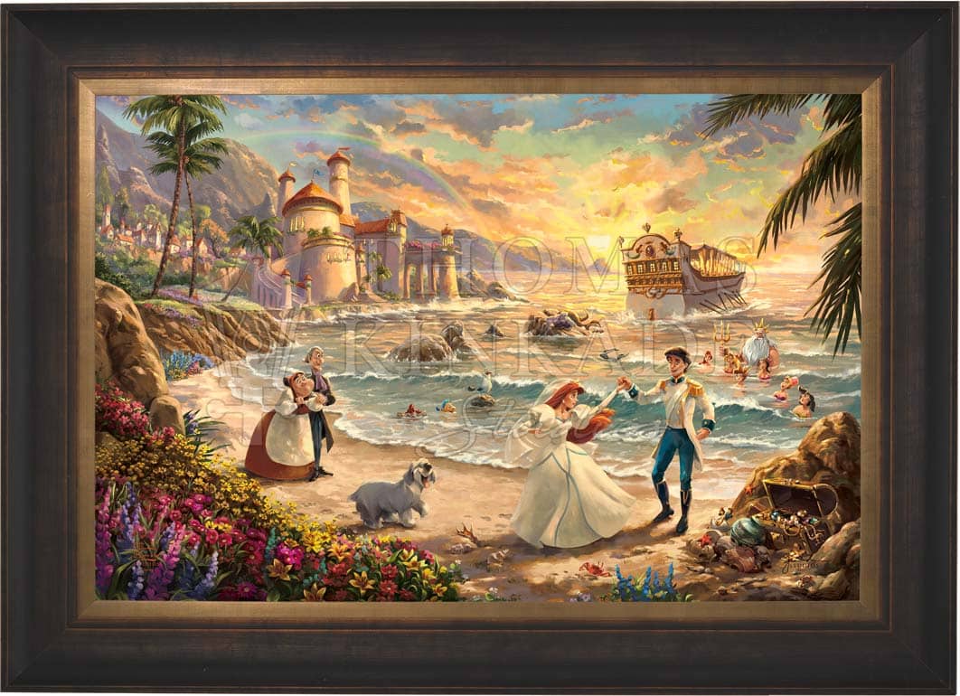 Disney The Little Mermaid Celebration of Love - Limited Edition Canvas