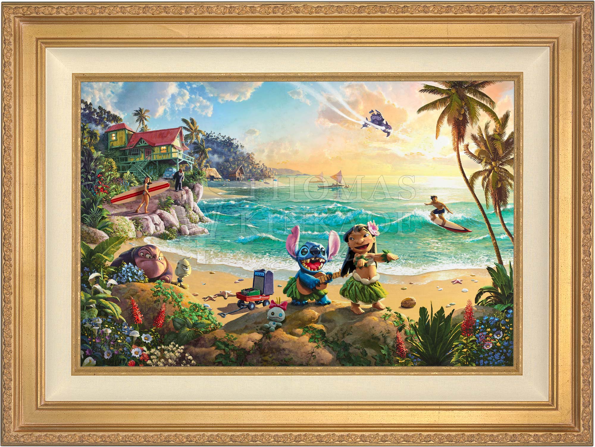 Disney Lilo & Stitch - Jewel Edition Art – Thomas Kinkade Studios
