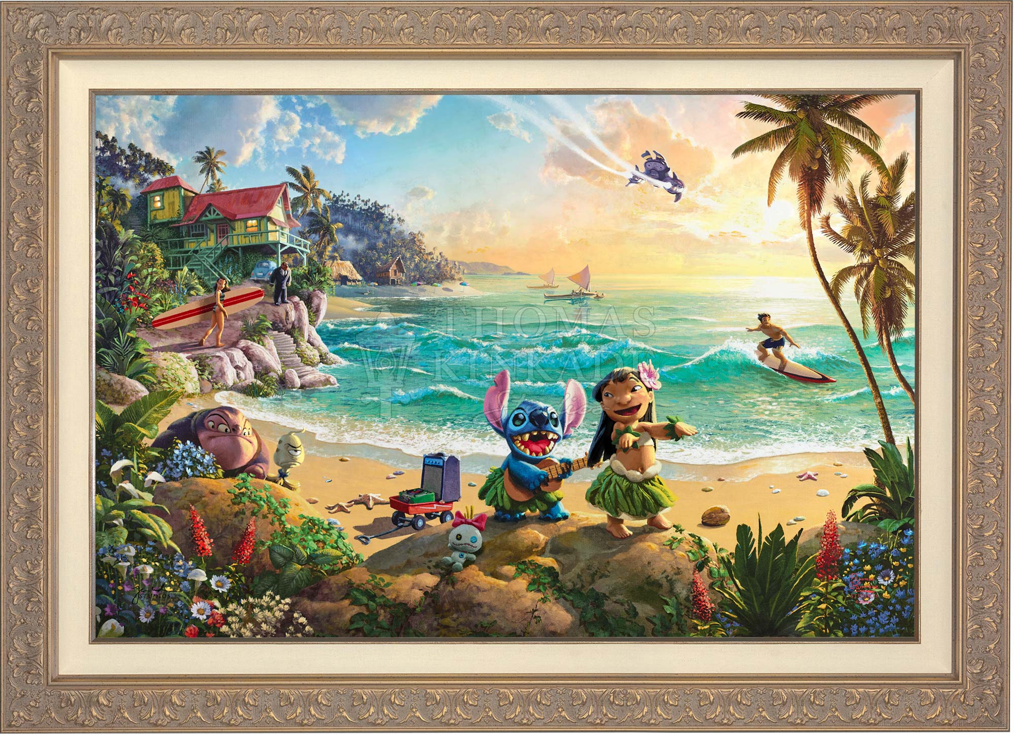Disney Lilo & Stitch - Jewel Edition Art – Thomas Kinkade Studios