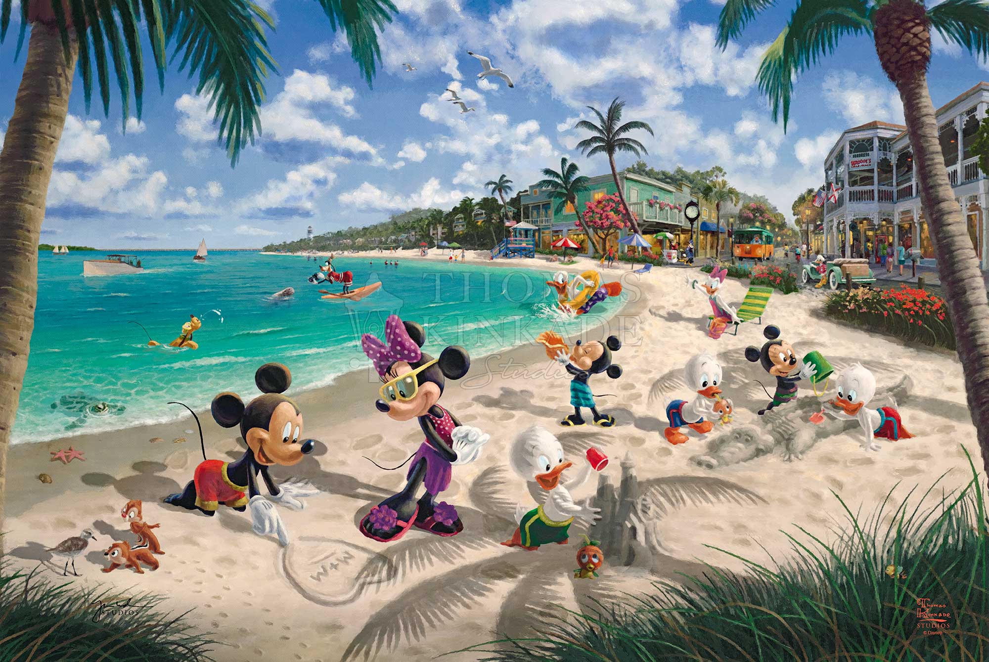 Disney Mickey and Minnie in Florida - MP Edition – Thomas Kinkade