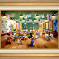 Disney Mickey and Minnie Schoolhouse - Jewel Edition Art