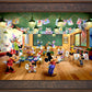 Disney Mickey and Minnie Schoolhouse - Jewel Edition Art