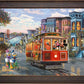 Disney Mickey and Minnie in San Francisco - Limited Edition Canvas