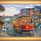 Disney Mickey and Minnie in San Francisco - Limited Edition Canvas