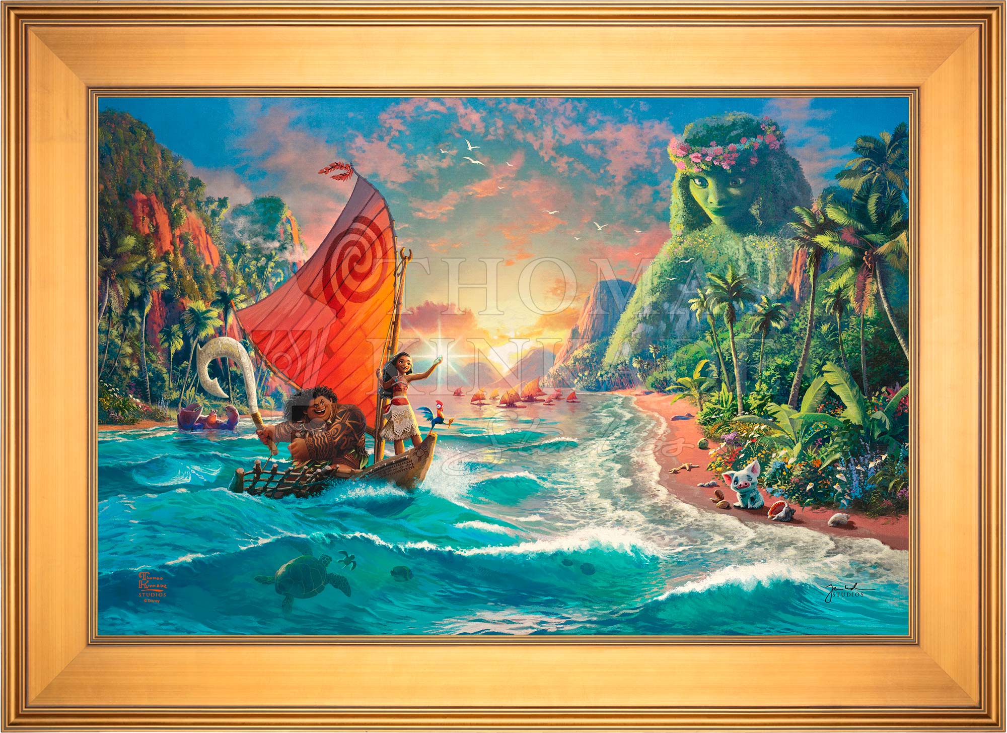 Disney Moana - Limited Edition Canvas Limited Edition Canvas From