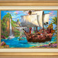 Disney Captain Hook's Never Land Voyage - Limited Edition Canvas