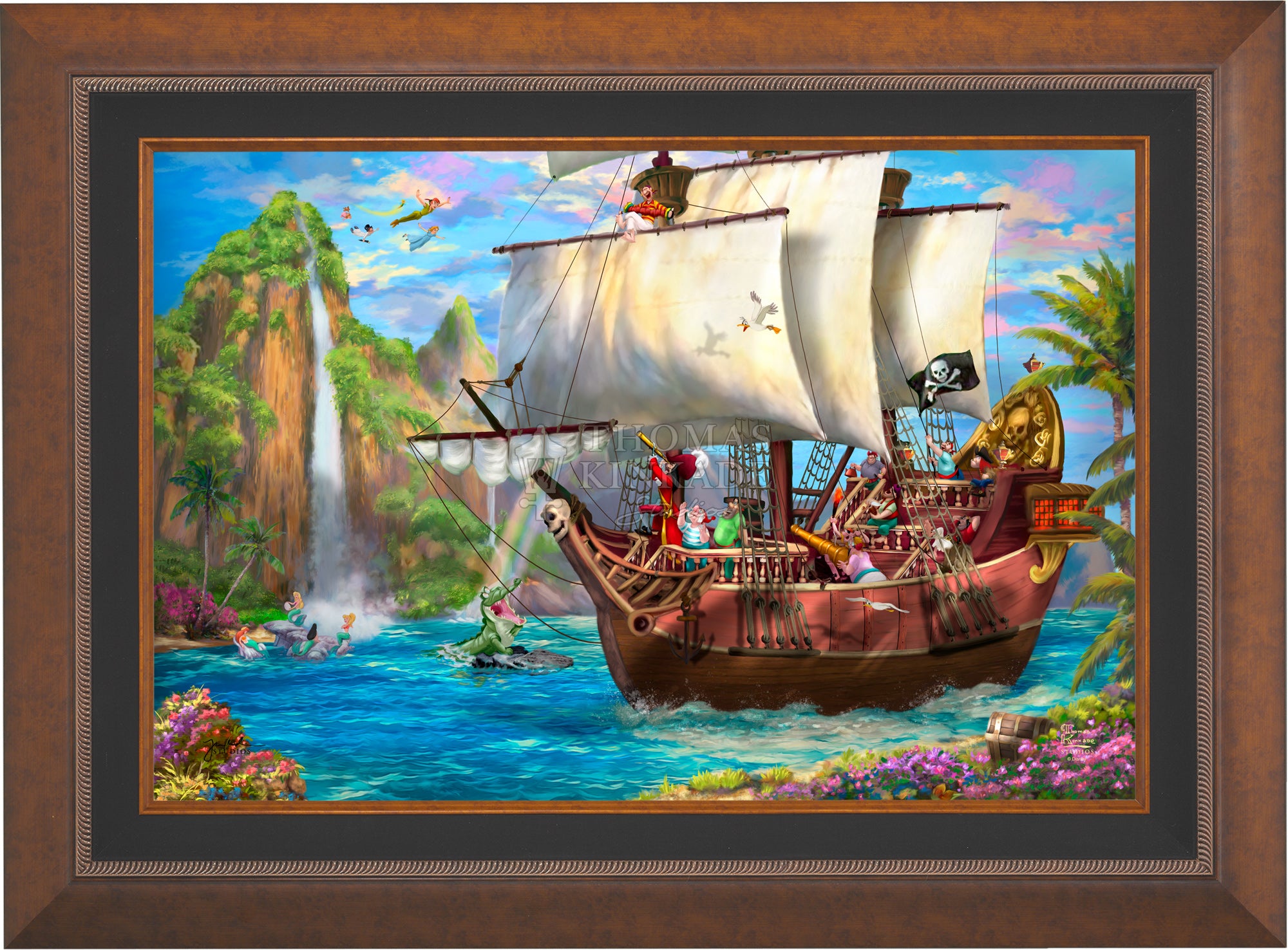 Shop Disney Captain Hook's Never Land Voyage - Jewel Edition Art
