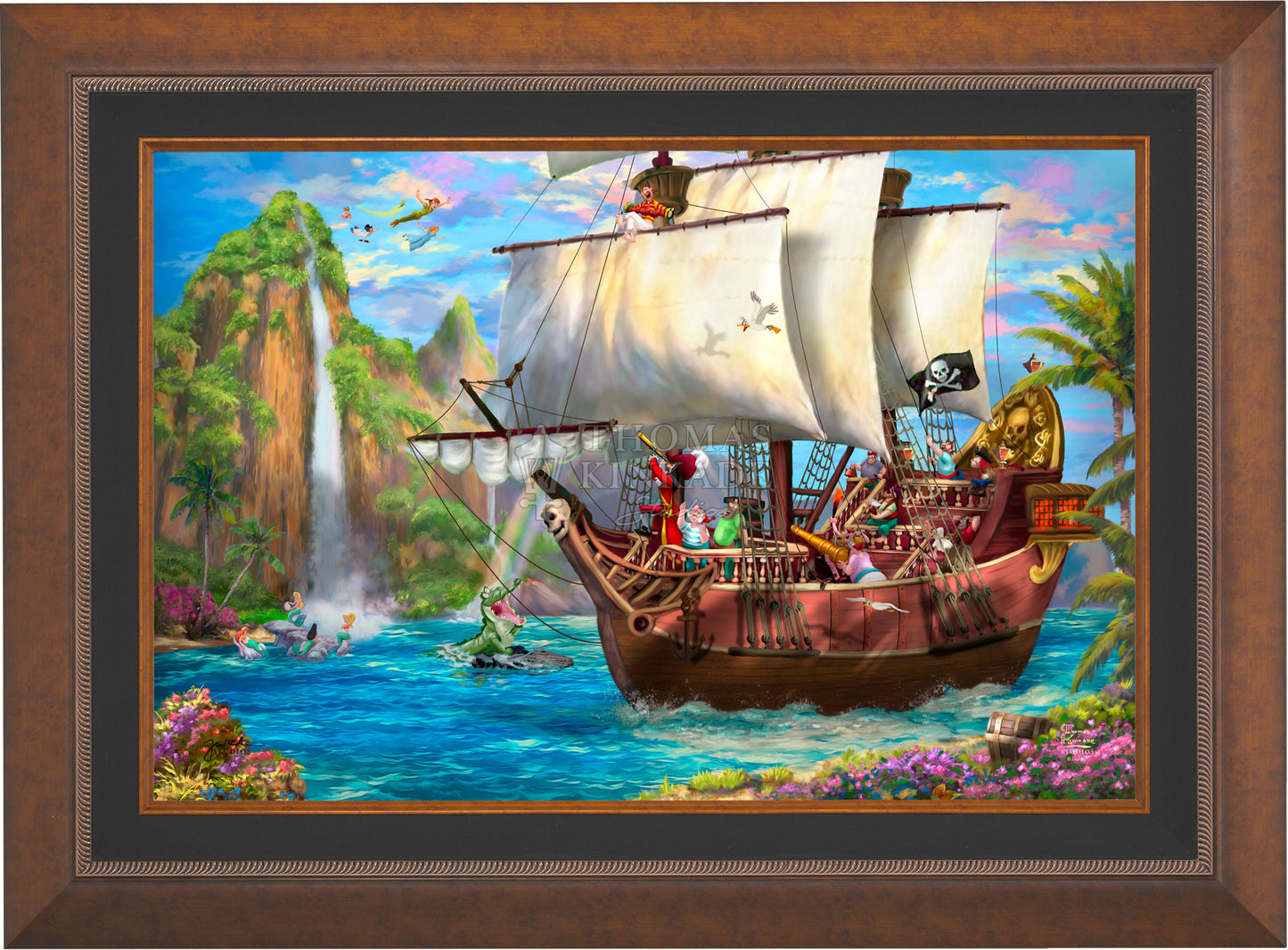 Disney Captain Hook's Never Land Voyage - Jewel Edition Art